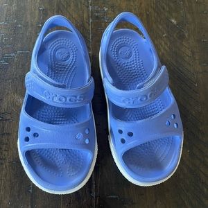 Kids croc sandals size 8